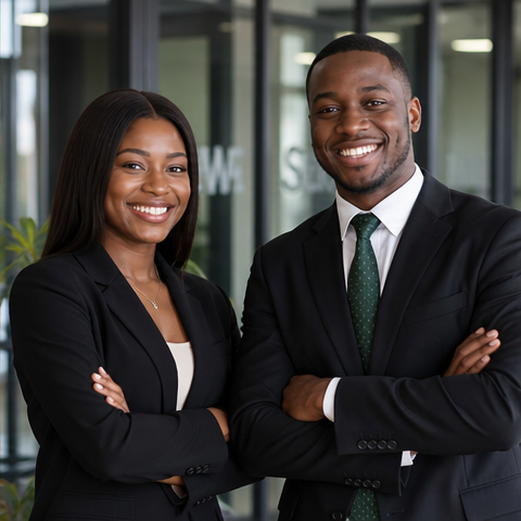 Two Vertil creators, confident and ready